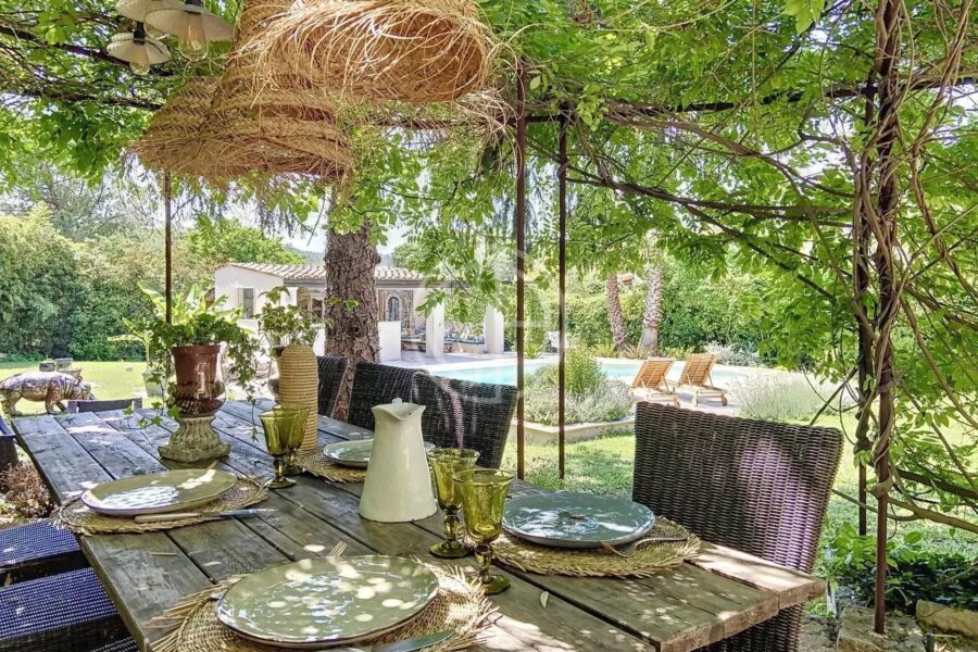 Maison à vendre à Mouans-sartoux — Vue parc & jardin — photo 6