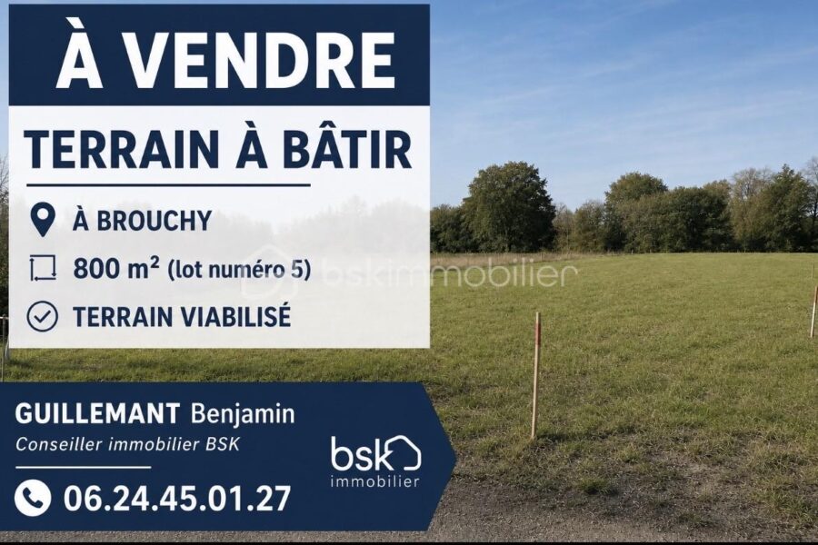 Terrain à vendre à Brouchy