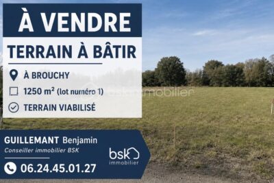 Terrain à vendre à Brouchy