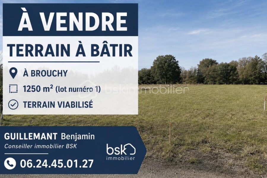 Terrain à vendre à Brouchy