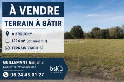 Terrain à vendre à Brouchy