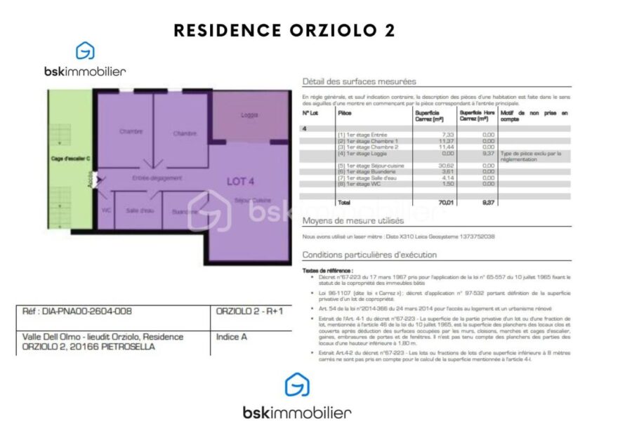 Appartement à vendre à Grosseto prugna
