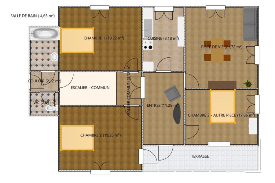 Appartement à vendre à Ille-sur-têt