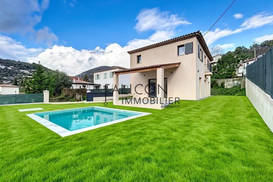 Maison à vendre à Tourrette-Levens — Vue montagne — photo 3