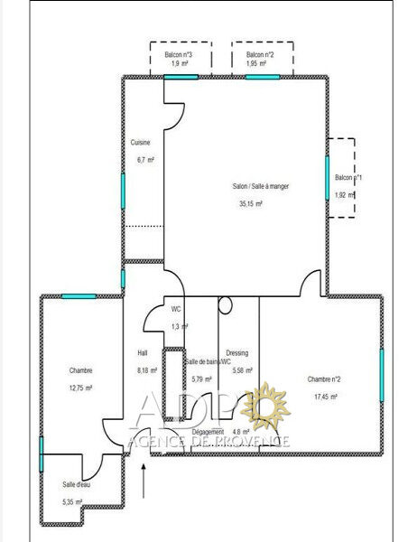 Appartement à vendre à Grasse