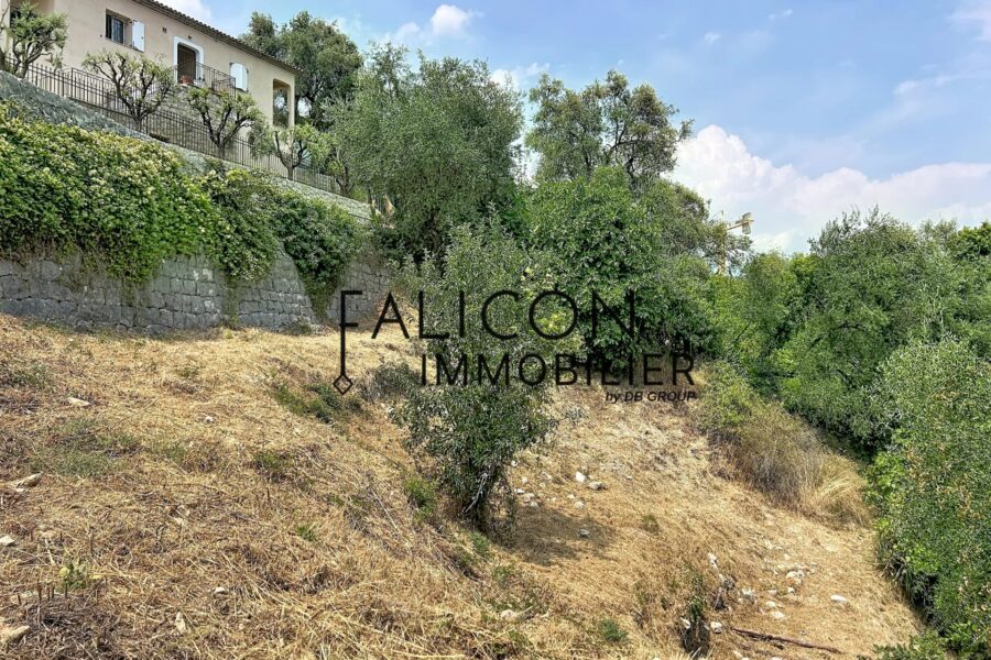 Terrain à vendre à Falicon — Vue montagne — photo 3