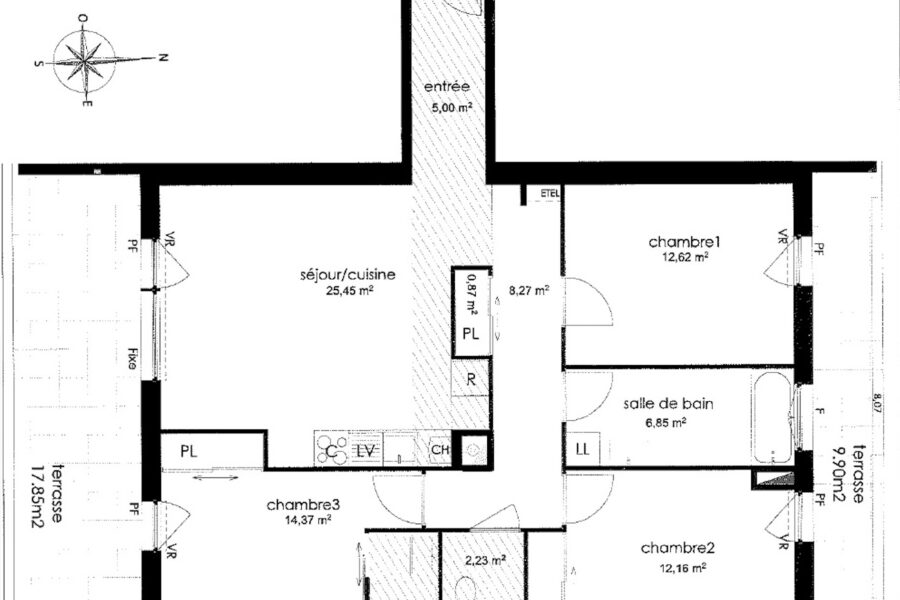 Appartement à vendre à Joué-lès-tours
