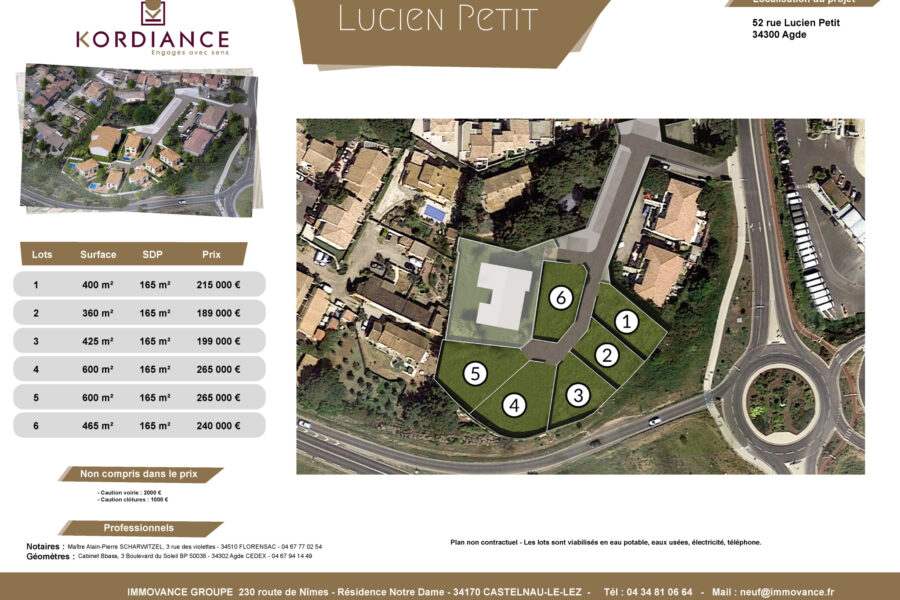 Terrain à vendre à Agde