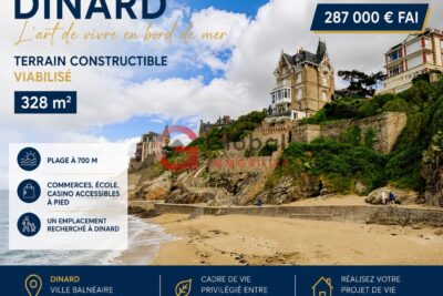 Terrain à vendre à Dinard