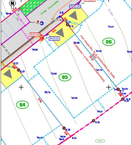 Terrain à vendre à Quelneuc