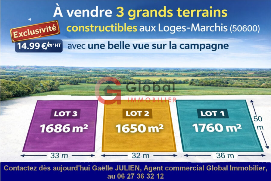 Terrain à vendre à Les loges-marchis