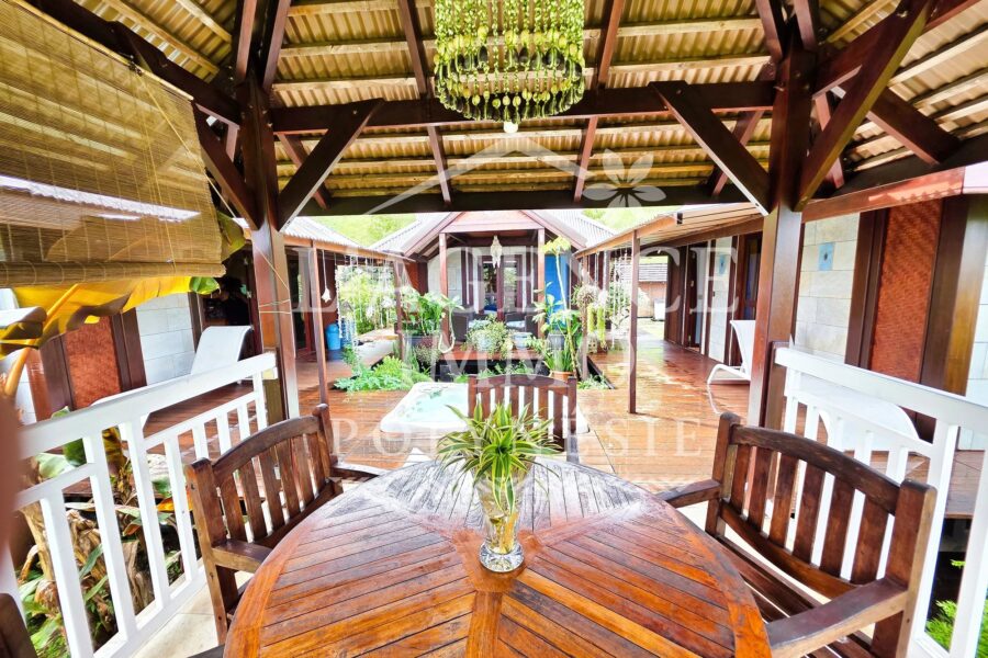 Maison à vendre à Moorea-maiao — Vue mer — photo 9