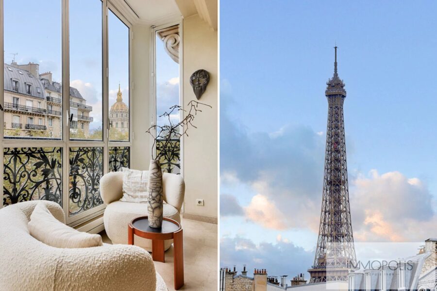 Appartement à vendre à Paris 7ème — Vue monument — photo 2