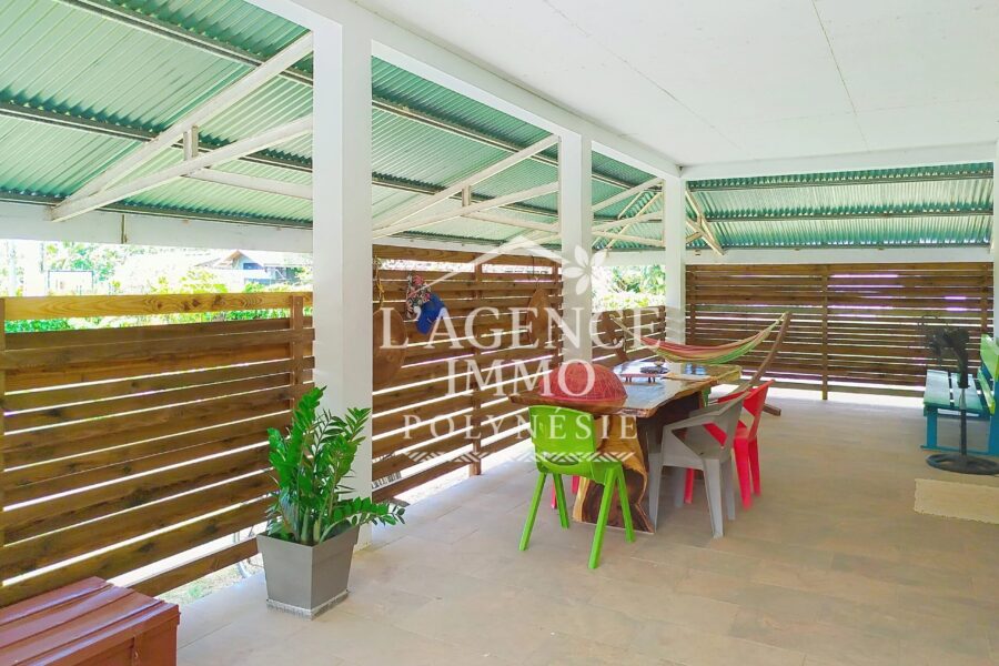 Maison à vendre à Huahine — Vue parc — photo 9