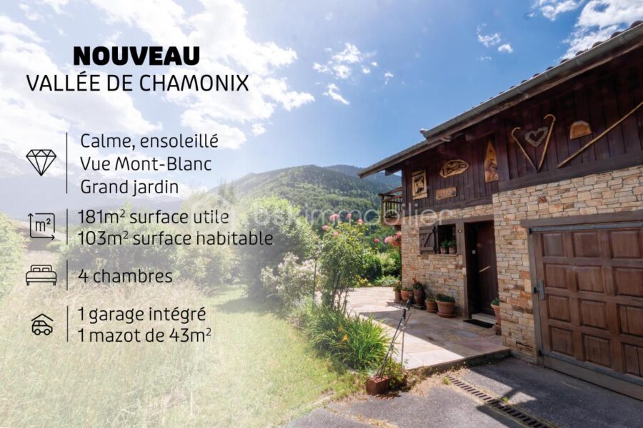 Maison à vendre à Servoz