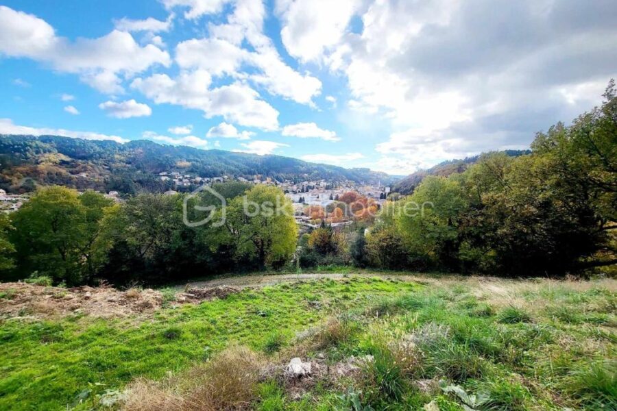 Terrain à vendre à Vals les bains — Vue montagne — photo 2
