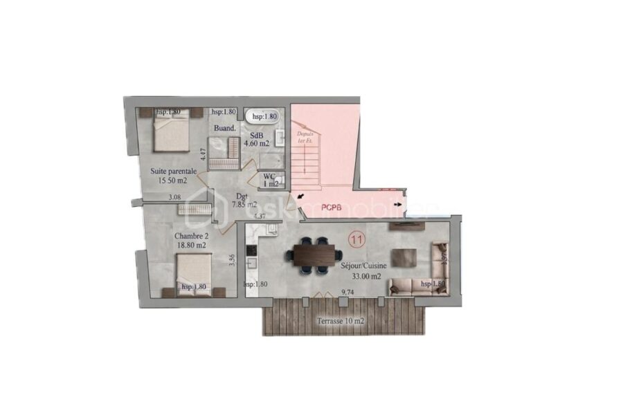 Appartement à vendre à Xonrupt longemer — Vue nature — photo 11