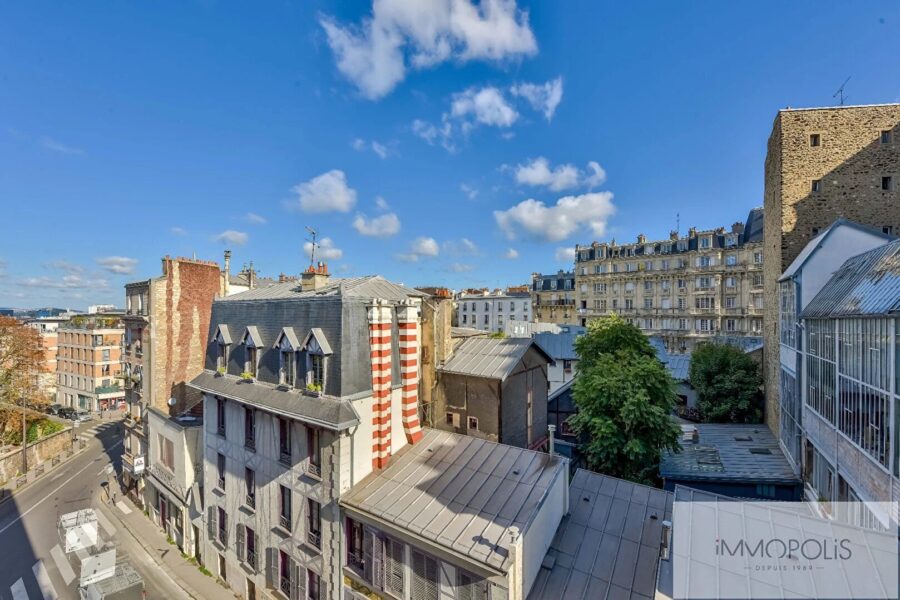 Appartement à vendre à Paris 18ème — Vue sur la ville — photo 4