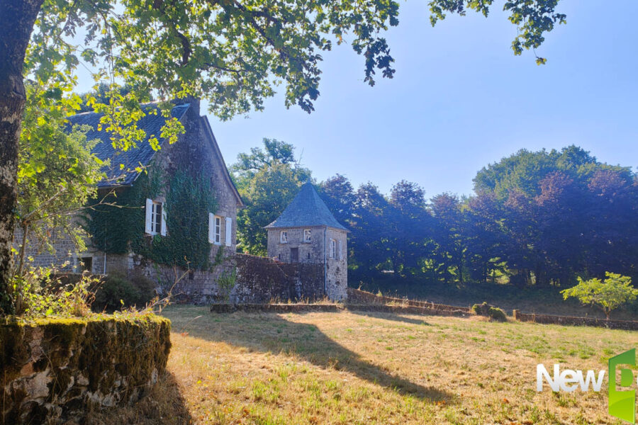 Maison à vendre à Marcillac la croisille — Vue lac — photo 12