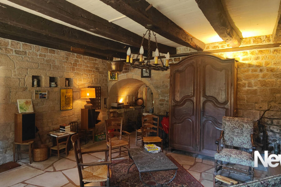 Maison à vendre à Marcillac la croisille — Vue lac — photo 15
