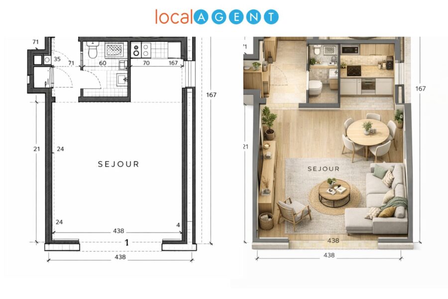 Appartement à vendre à Sceaux
