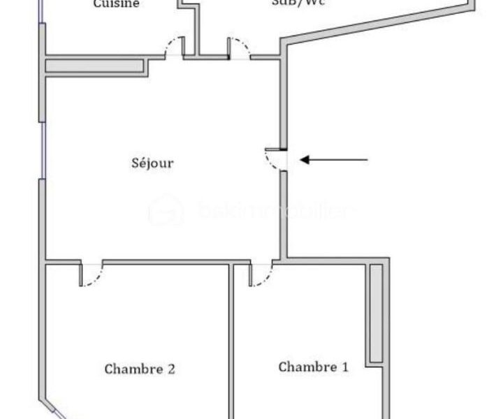 Appartement à louer à Angers