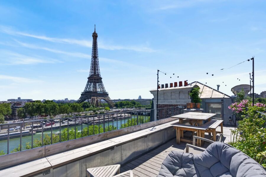 Appartement à louer à Paris 16ème — Vue nature — photo 1