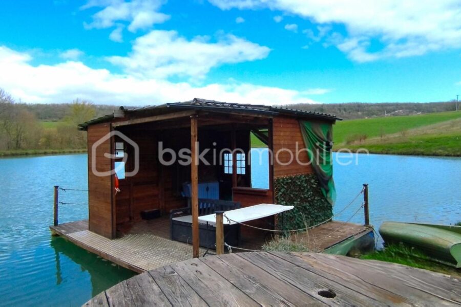 Terrain à vendre à Penne d agenais — Vue lac — photo 3