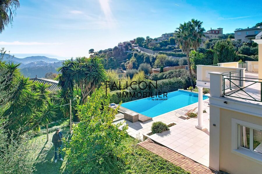 Maison à vendre à Falicon — Vue mer — photo 6