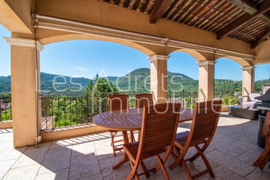 Maison à vendre à Les adrets-de-l&rsquo;estérel — Vue mer — photo 9