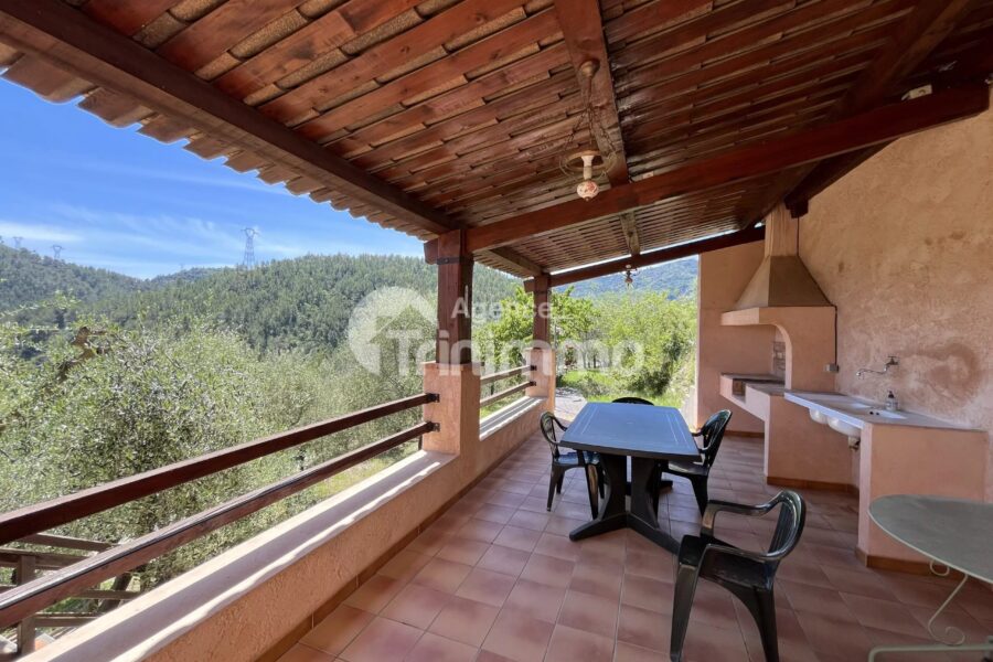 Maison à vendre à L&rsquo;escarène — Vue montagne — photo 13