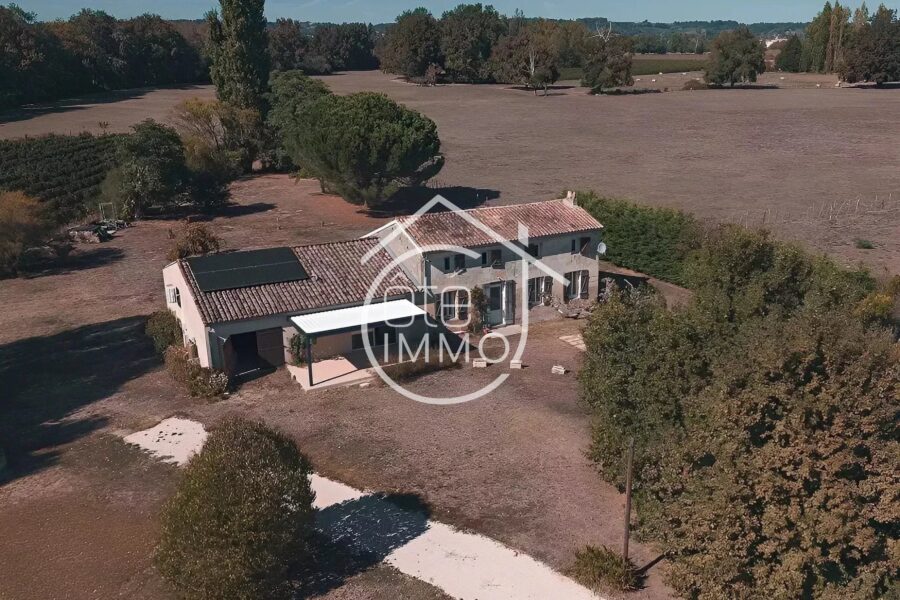 Maison à vendre à Sainte-terre — Vue parc & jardin — photo 16