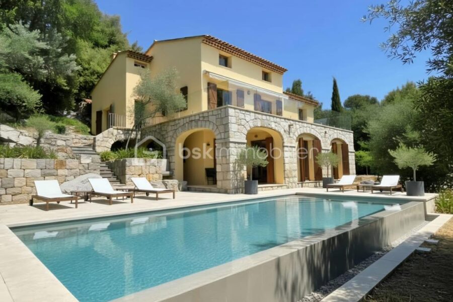 Maison à vendre à Saint jeannet — Vue mer — photo 4