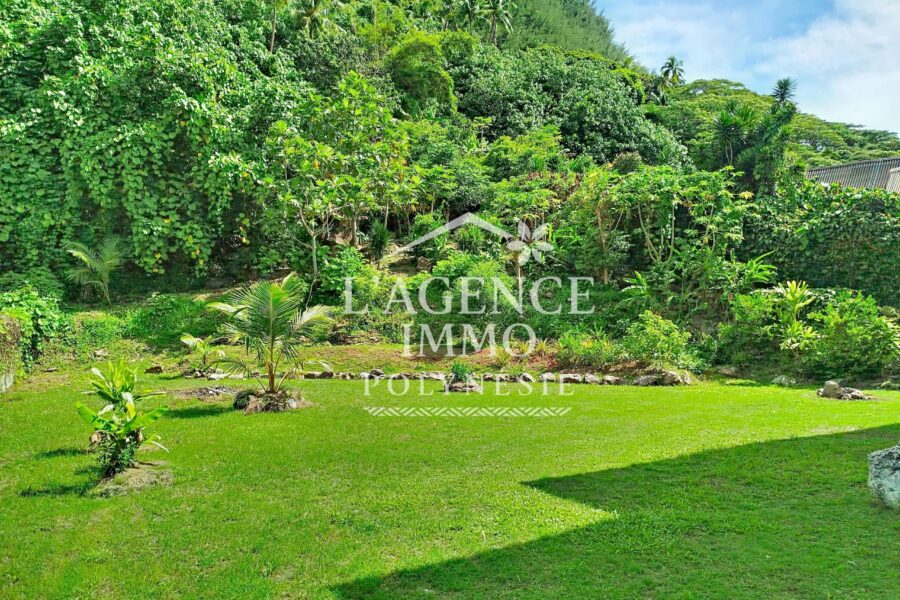 Maison à vendre à Huahine — Vue parc — photo 1
