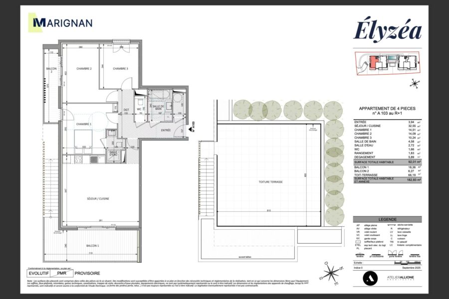 Appartement à vendre à Èze