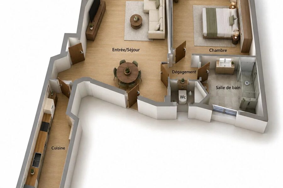 Appartement à vendre à Paris 18ème — Vue sur la ville — photo 14