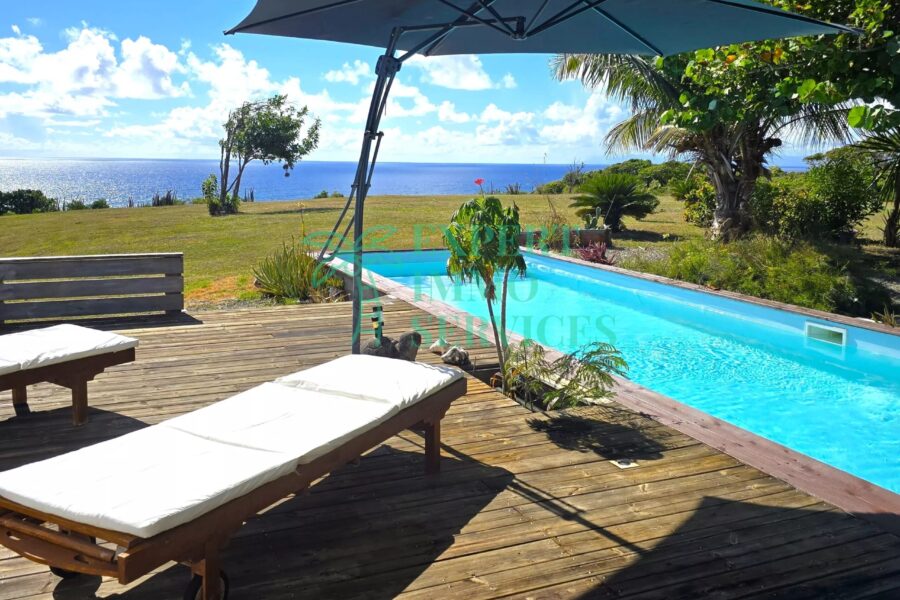 Maison à vendre à Capesterre-de-marie-galante — Vue mer — photo 2