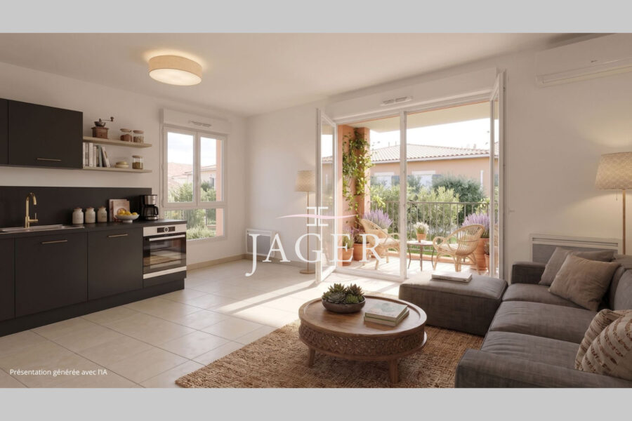 Appartement à vendre à Grimaud — Vue parc & jardin — photo 4