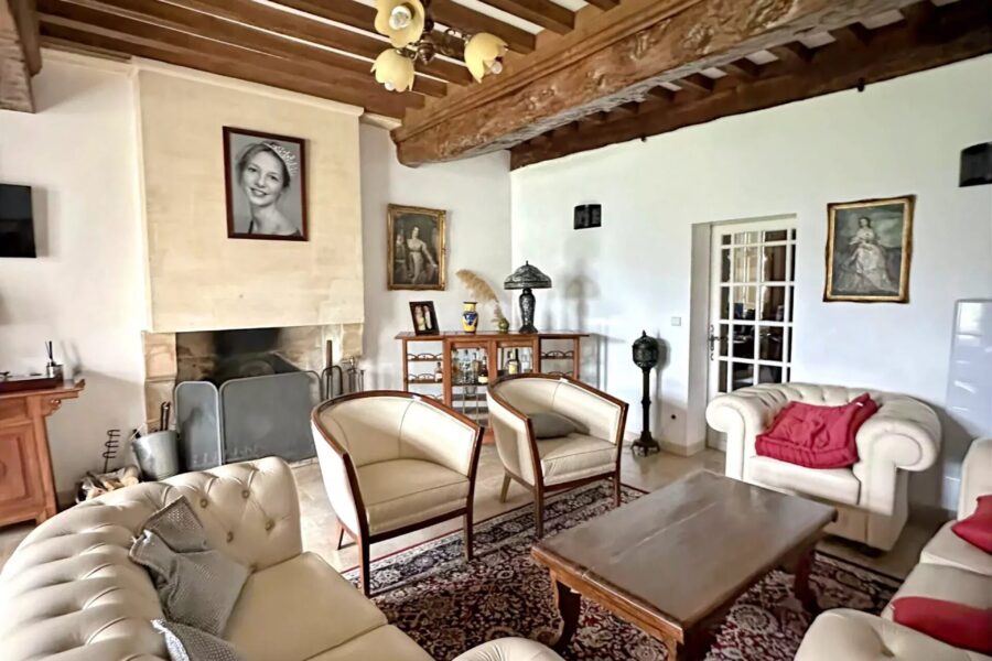 Maison à vendre à Le manoir — Vue parc — photo 4