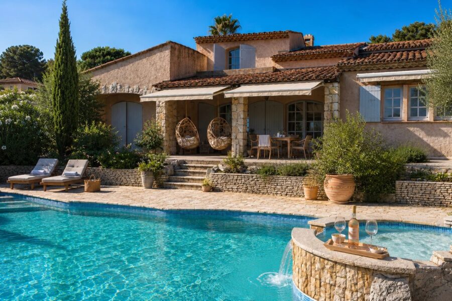 Maison à vendre à Roquefort-les-pins — Vue nature — photo 3