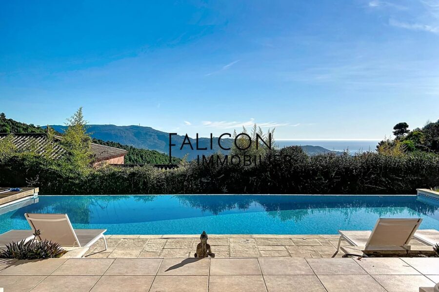 Maison à vendre à Falicon — Vue mer — photo 1