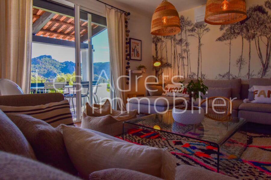 Maison à vendre à Les adrets-de-l&rsquo;estérel — Vue montagne — photo 7