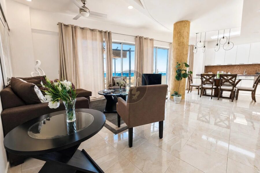 Appartement à louer à Cupecoy — Vue mer — photo 9