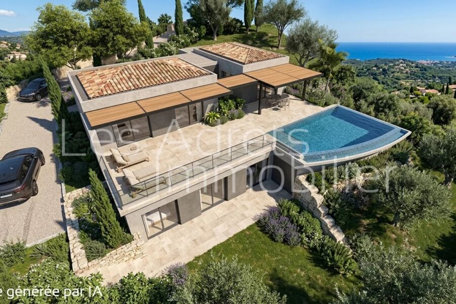 Terrain à vendre à Les adrets-de-l&rsquo;estérel — Vue mer — photo 3