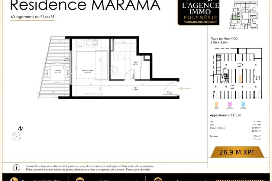 Appartement à vendre à Papeete — Vue montagne — photo 2