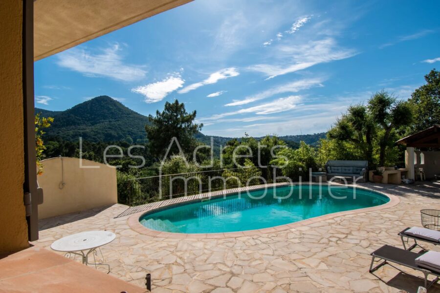 Maison à vendre à Les adrets-de-l&rsquo;estérel — Vue montagne — photo 17