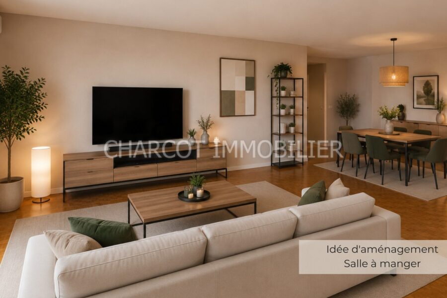 Appartement à vendre à Sainte foy lès lyon — Vue sur la ville — photo 3