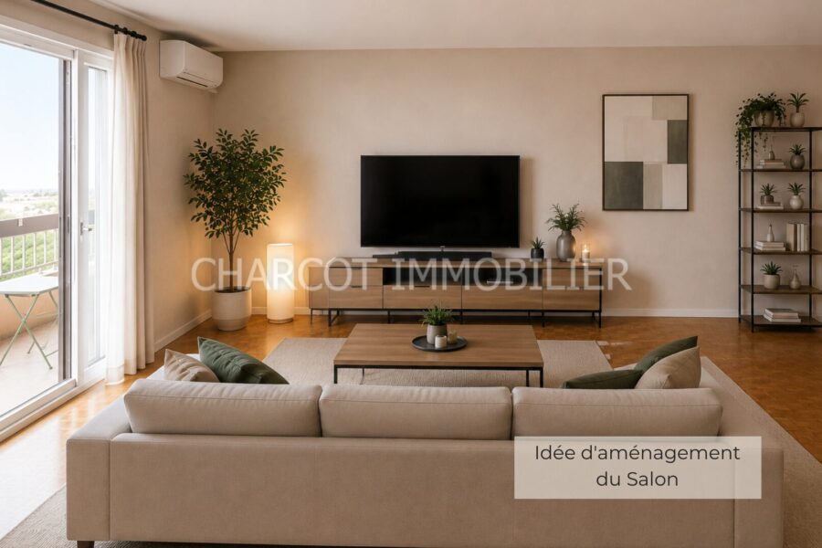 Appartement à vendre à Sainte foy lès lyon — Vue sur la ville — photo 2