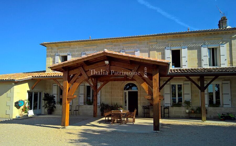 Maison à vendre à Périssac — Vue vignes — photo 3
