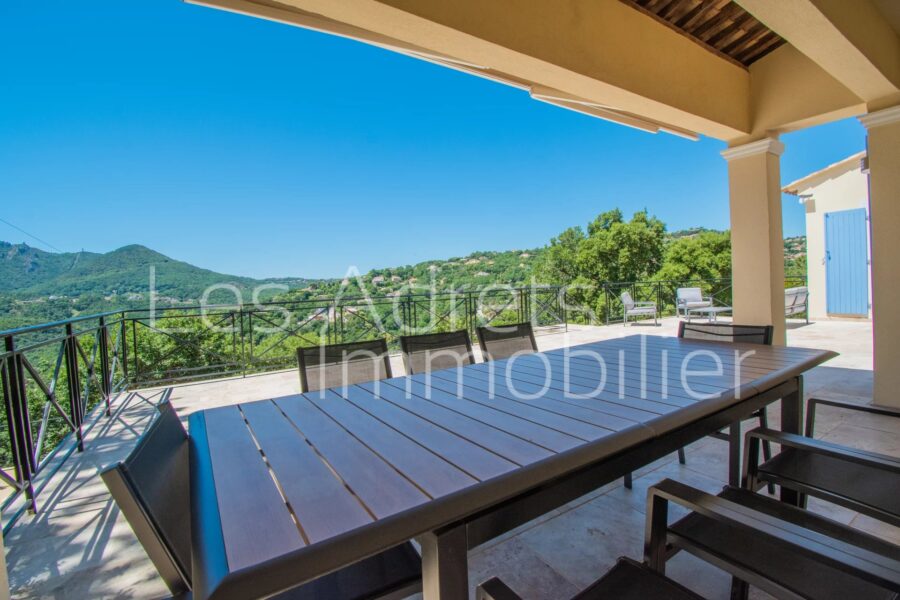 Maison à vendre à Les adrets-de-l&rsquo;estérel — Vue montagne — photo 14